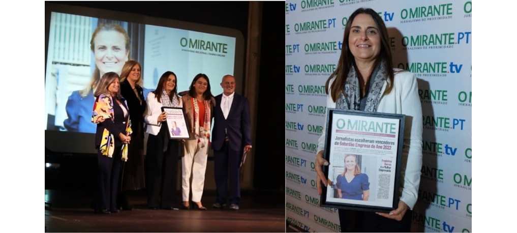 Prix Femme d'Affaires décerné à Frederica Barros